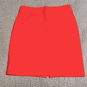 Size 12 red pencil skirt, 22” long